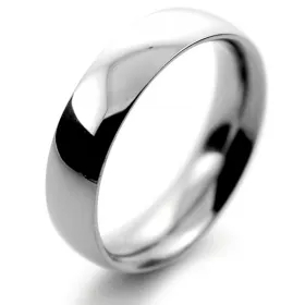 Court Traditional Heavy - 5mm Palladium Wedding Ring 